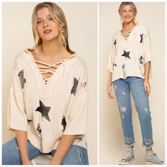 POL Star Spangled Stars Transitional Top - Picture 13 of 16